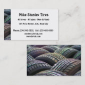 新旧タイヤ販売カスタム事業C 名刺 (正面/裏面)