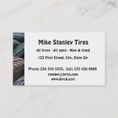 新旧タイヤ販売カスタム事業C 名刺 (正面)
