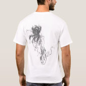 新星の保護所(lavendar) tシャツ (裏面)