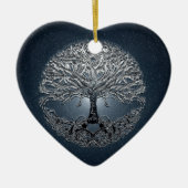 新星の青生命の樹 セラミックオーナメント (正面)