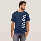新星のVertのロゴのTシャツ Tシャツ (正面フル)