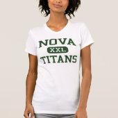 新星-タイタン-新星の高等学校- Davieフロリダ Tシャツ (正面)