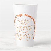 新書話inライフ感動的引用文 カフェラテマグ (正面)