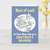 新最高のしい地区ナース カード (黄色い花)