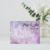 新最高のたな運命の結婚運命を望む ポストカード (スタンド正面)