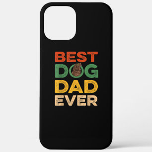 新最高のファンドランド犬のパパは贈り物 iPhone 12 PRO MAX ケース