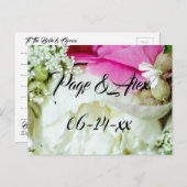 新最高の人の運命のPを望む ポストカード (正面/裏面)