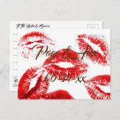 新最高の人の運命のPを望む ポストカード (正面/裏面)