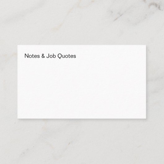 新最高の便利屋名刺 名刺 (裏面)