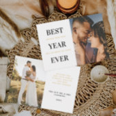 新最高の婚のクリスマス結婚カード サンキューカード