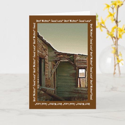 新最高の居での願い カード (黄色い花)