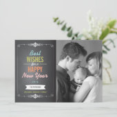 新最高の年のフォトカードがおめでとう シーズンカード (スタンド正面)