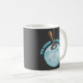 新月おもしろい天文学 コーヒーマグカップ (正面右)