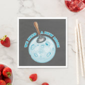 新月おもしろい天文学 スタンダードランチョンナプキン (インサイチュ)