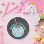 新月おもしろい天文学 ペーパープレート (パーティー)