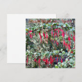 新月で幸せな新年 ノートカード (正面/裏面)