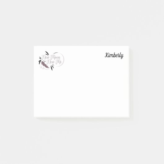 新月新米4x3ポスト ポストイット (正面)