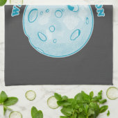 新月星占い天文学 キッチンタオル (折り畳み)