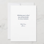 新月考えの皆 サンキューカード (裏面)