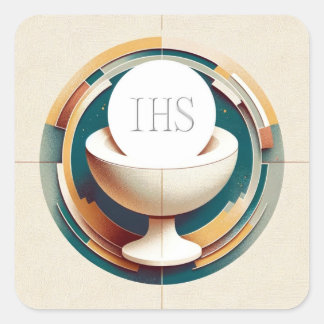 新概念主義コミュニオンホストとアリス スクエアシール