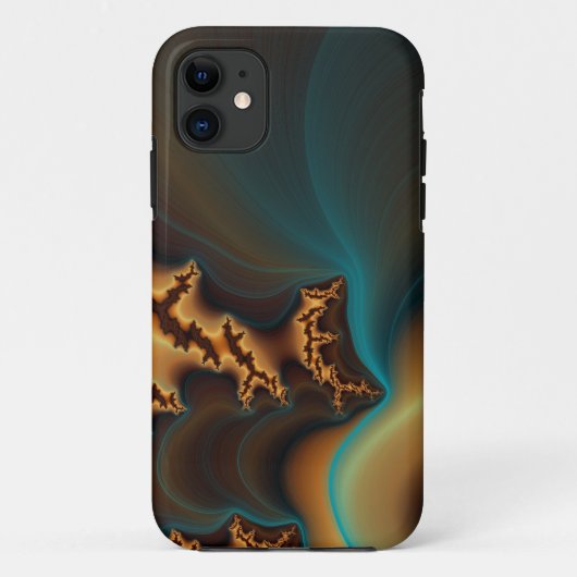 新次元フラクタルカスタムiPhone 5ケース Case-Mate iPhoneケース (裏面)