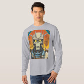 新武家佐賀ロボット設計Tシャツ Tシャツ (正面フル)
