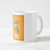 新河川渓谷国立公園と保存。 ジャンボコーヒーマグカップ (正面右)