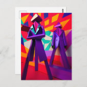 新波動基準計測器シュルレアリズム ポストカード (正面/裏面)