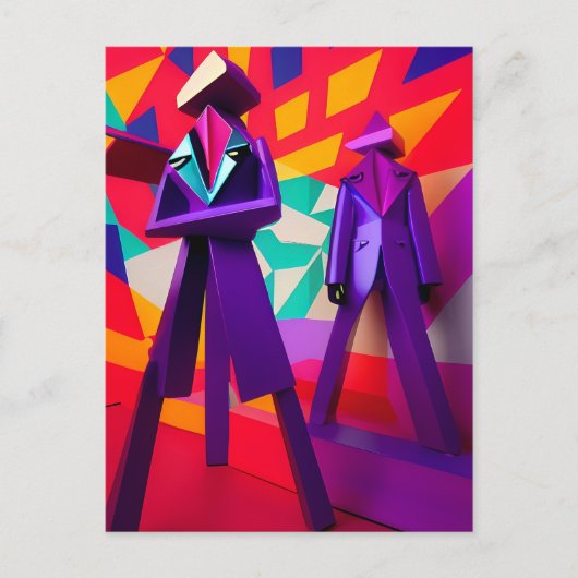 新波動基準計測器シュルレアリズム ポストカード (正面)