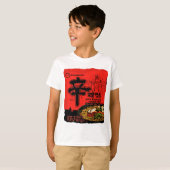 新浪友韓国ラーメン Tシャツ (正面フル)