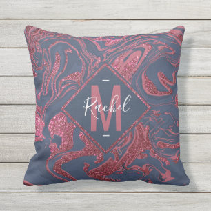 新渦巻形の大理石グリッター2 アウトドアクッション