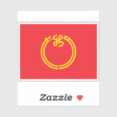 新潟県国旗 シール (シート)