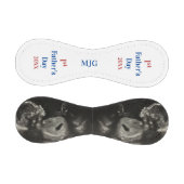 新父の日の超音波ソノグラム 野球ボール (パネル)