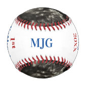 新父の日の超音波ソノグラム 野球ボール (正面)