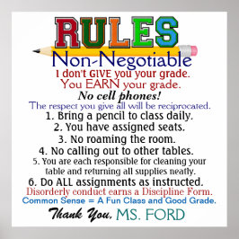 新版学校先生ポスター ポスター