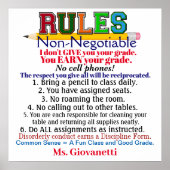 新版学校先生ポスター ポスター (正面)