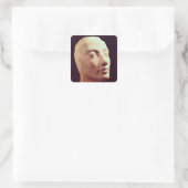 新王国ネフェティティ未完の首 スクエアシール (バッグ)