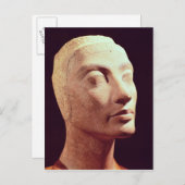 新王国ネフェティティ未完の首 ポストカード (正面/裏面)