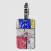 新生おもしろい性木製美術スタイル ラゲッジタグ (正面縦)