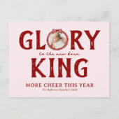 新生まれ国王L誕生発表クリスマス シーズンポストカード (正面)