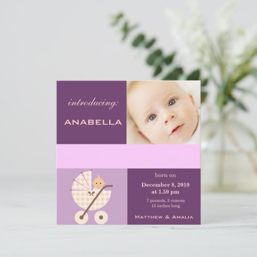 新生まれ女 案内状 (スタンド正面)