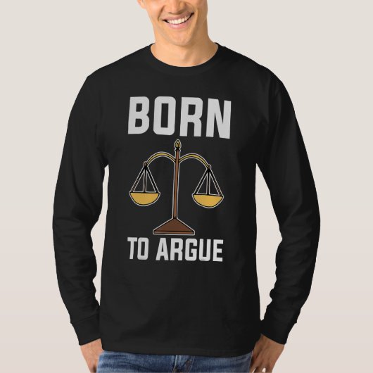 新生まれ弁護士の法学部弁護士法を主張する Tシャツ (正面)