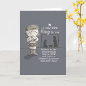 新生まれ王 カード (黄色い花)