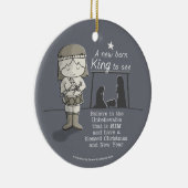 新生まれ王 セラミックオーナメント (右)