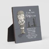 新生まれ王 フォトプラーク (正面)