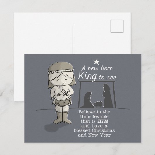 新生まれ王 ポストカード (正面/裏面)