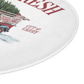 新生クリスマスツリーを作る カッティングボード (角)