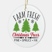 新生クリスマスツリーを作る セラミックオーナメント (左)