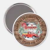 新生クリスマスツリーを作る マグネット (正面/裏面)