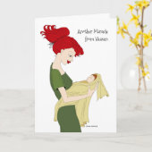 新生児おめでとうございます カード (黄色い花)